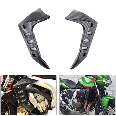 $55.39 • Buy For Kawasaki Z750 2004-06 2007 Carbon Fiber Air Dust Cover Fairing  Insert Part