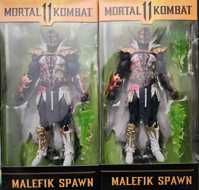 McFarlane Toys Todd McFarlane Lot Of 2 Bloody Malefik Spawn MIB FREE SHIPPING NR • $17.99