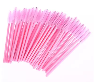 All Pink Tower Mascara Wands Brushes Disposable Eyelash Extension • $2.50