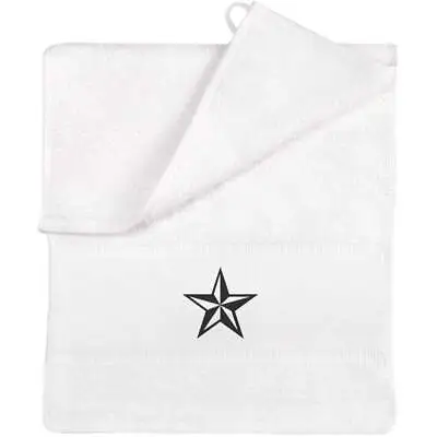 'Nautical Star' Flannel / Guest Towel (TL00048878) • £8.99