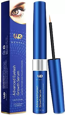 Wewell Eyelash Growth Serum Advanced Formula For Longer Fuller And Thicker La • £17.99