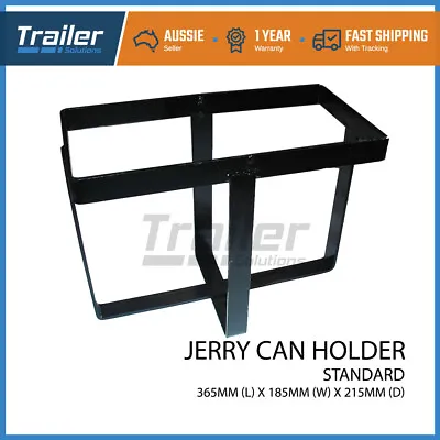 1x JERRY CAN HOLDER FOR CAMPING CARAVANS & 4WD'S TRAILER MOTORBIKE JETSKI • $40.13