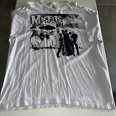 Misfits Walk Among Us Bootleg Xxl Shirt Punk Hot Topic Rare Vtg Vans Skate Japan • $28