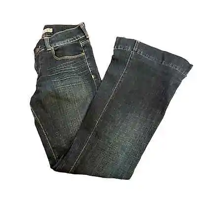 J Brand Low Rise Wide Leg Flare Stretch Denim Jeans 25 Short • $48