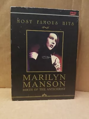 Marilyn Manson - Most Famous Hits (DVD 2006 Import) • $22