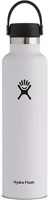 Hydro Flask - SST Standard Mouth Water Bottle With Flex Cap White 24oz • $35.99