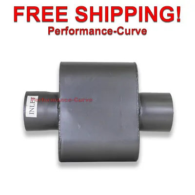 One Chamber Performance Race Muffler - 3.5  Center / Center - Single Chamber 1 • $39.95