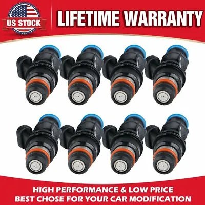 8x Upgrade Fuel Injectors For Delphi 99-07 GM Chevy GMC 4.8L 5.3L 6.0L 25317628 • $46.72