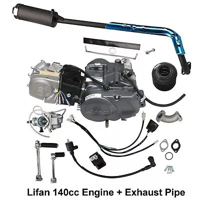 Lifan 140cc Engine Motor Fo Pit Bike Honda CT70 ATC70 Z50 Coolster Apollo SSR125 • $548.57