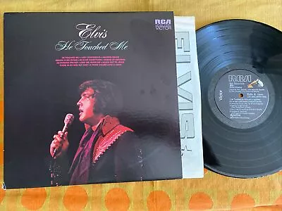 Elvis Presley He Touched Me Ultra Rare Black Label LSP-4690 NM US Vinyl • $75