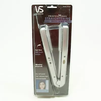 New Vidal Sassoon Salon Professional Straightening & Smoothing Iron VS192C 2001 • $12.71