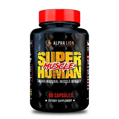 Alpha Lion SUPERHUMAN MUSCLE Build Muscle Strength Recovery FAST SHIP • $56.75