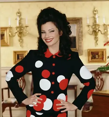 Moschino NAVY ORANGE CIRCLE POLKA DOT Blazer Jacket FRAN DRESCHER USA 8 DEFECTS • $149