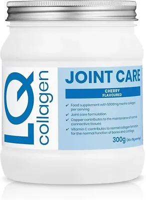 LQ Joint Care Collagen Powder 300g Joints Hyaluronic Acid Hydrolysed Marine Coll • £14.99