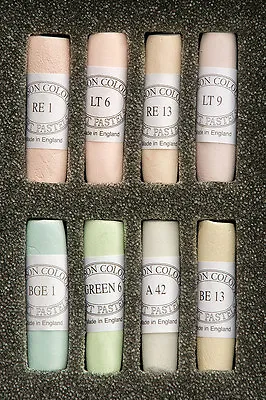 Unison Artist's Hand Made Soft Pastel Selection Sets Of 8 Colours • £49.99