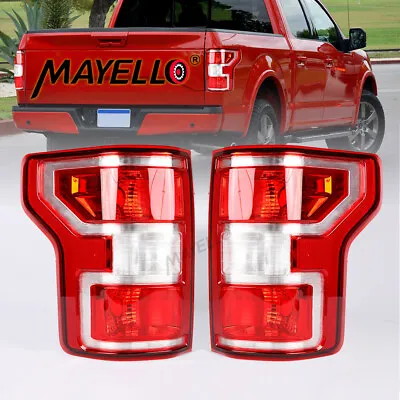 Brake Tail Lights Rear Lamps Driver+Passenger Fit For Ford F-150 F150 2018-2020 • $38.99