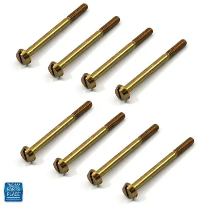 1964-1992 Camaro Nova Monte Carlo Fuel Bowl Screw For Holley Carburetor Set 8 PC • $22.99