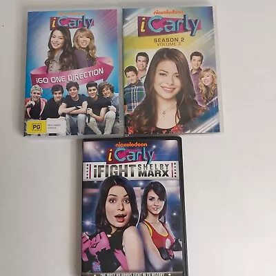 ICarly: 3 Pack! Season 2 Volume Three IFight Shelby Marx IGO One Direction • £12.39