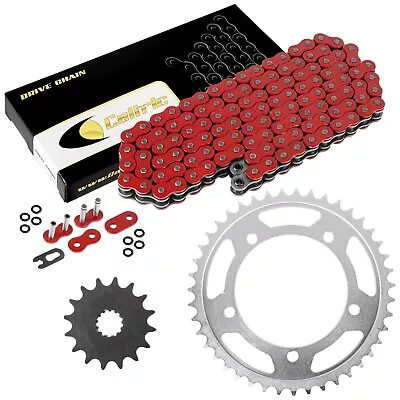 Red O-Ring Drive Chain & Sprockets Kit For Suzuki GSX-R600 GSXR600 2006-2010 • $54.01