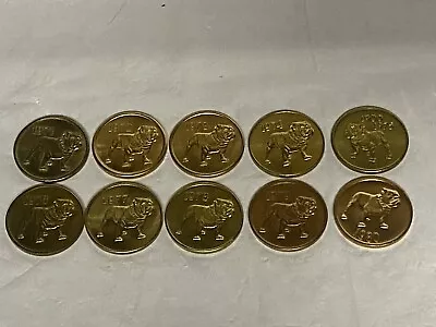 10 Vintage Mack Trucks Bulldog TOKENS 1971-1980 You Make The Difference Coins • $34.95