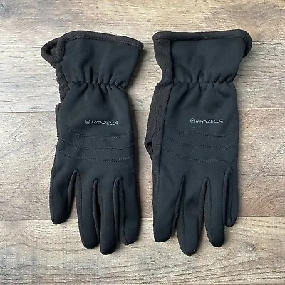 Manzella Men's Gloves Size L/XL Black Hybrid Ultra Toucht Tip • $19.99