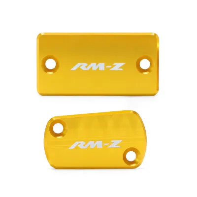 Front Rear Brake Reservoir Cover For SUZUKI RMZ 250 2007-2020 RMZ 450 2005-2020 • $19.35