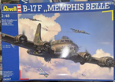 B-17F  MEMPHIS BELLE  Plastic Model Kit 1:48~Revell 04297~NIB~ • $93.99