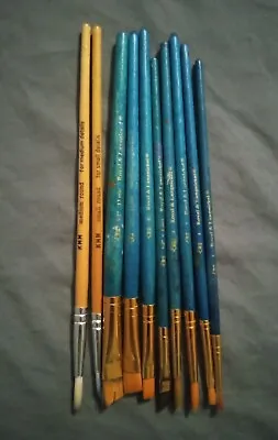 Vintage Royal & Langnickel & KMM Paint Brush Lot (10) • $25