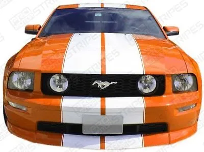 Ford Mustang 2005-2009 Pre-cut Over-The-Top Double Stripes Decals (Choose Color) • $119