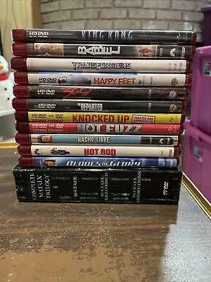 Lot Of 14 HD-DVD Movies Matrix Transformers And More • $10.50