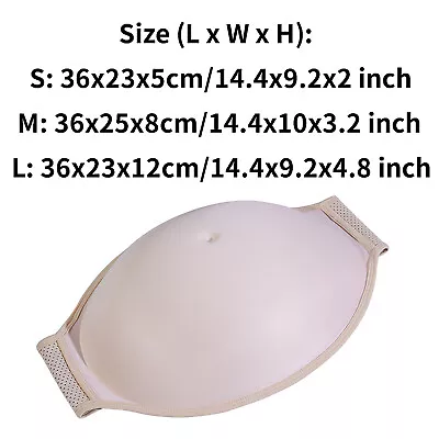 Womens Belly Soft Pregnancy Curvy Fake Photography Waist Artificial Bump Nylon • £27.59