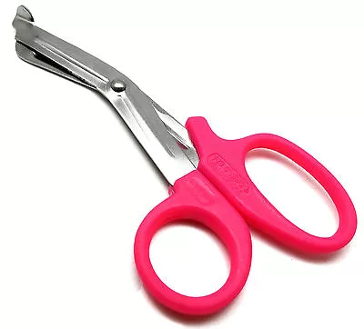 EMT Utility Pink Scissor 5.5  Medical Paramedic First Aid Univeral Shears Tools • $5.99