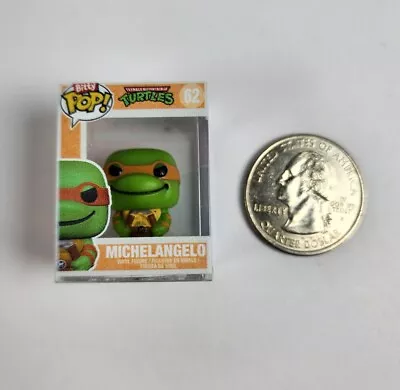 Funko Bitty Pop! Teenage Mutant Ninja Turtles TMNT Michelangelo #62 Vinyl Figure • $7.99