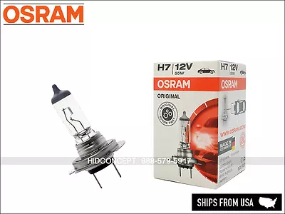 Osram H7 Original Line OEM Halogen Headlight Bulbs | 64210 | Pack Of 1 • $7.99