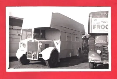 Showman's Bus Photo ~ Former Manchester 682: ENA718 - 1938 Crossley Mancunian • £3.50