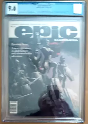 Epic Illustrated #1 CGC 9.6 Frazetta Cover Silver Surfer Galactus 1980 Marvel!! • $199.99