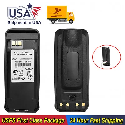 For Motorola Radios DP3400+ DP3401 DP3600 DP3601 DR3000 USB-C Battery PMNN4077C  • $75.79