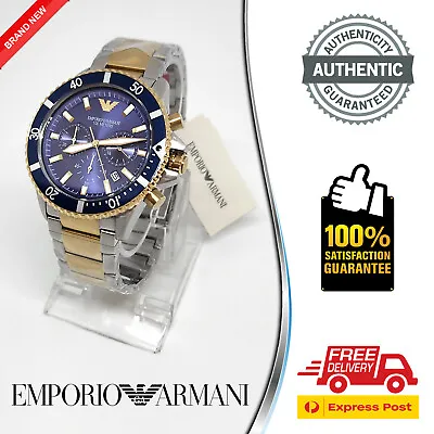 Emporio Armani AR11362 Men's Chronograph Watch (BRAND NEW IN BOX AUTHENTIC) • $649.95