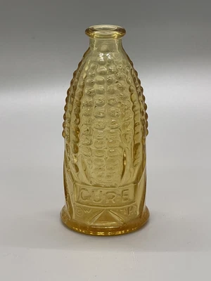 $9.99 • Buy Vintage Wheaton Amber Glass Old Doc's Cure Bottle