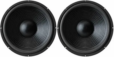 NEW 15  (2) Subwoofer Replacement Speakers.8 Ohm Home Audio Woofers.Bass Pair • $119