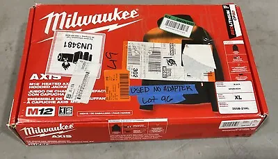 Milwaukee 205B-21 M12 Heated AXIS Hooded Jacket Kit (Black) • $115.71