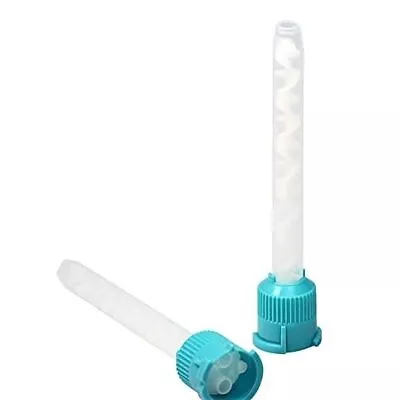 50 Pcs/Bag Dental Disposable Mixing Tips Teal For Heavy Body Impression Material • $10.44