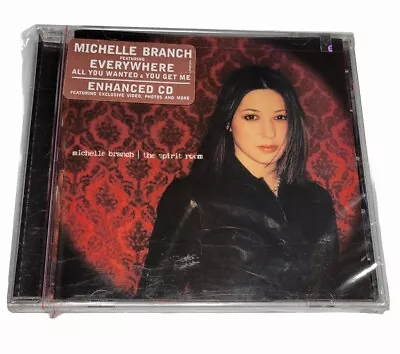 MICHELLE BRANCH The Spirit Room Enhanced CD Video Photos More 2001 NEW SEALED • $22