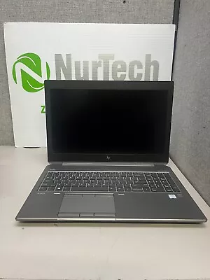 HP ZBook 15 G5 15.6  I5-8300H 2.3GHz 16GB/512GB M2 SSD UBUNTU Laptop [BIOS] + AC • $199.50