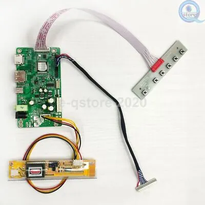 DP+HDMI+Type-C LCD Driver Board Monitor Diy Kit For LM200WD1-TLC1/TLD1 1600X900 • $26.99