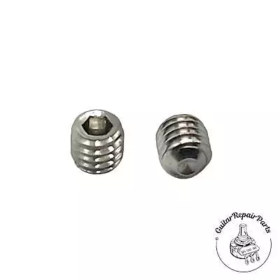 Tremolo Arm Tension Screws For Wilkinson / Gotoh M3 X 3mm (2 Pcs) - Stainless • $1.60