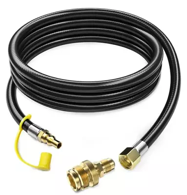12 FT Quick Connect Propane Hose For RV To Grill RV Propane Quick Connect Hos • $25.99