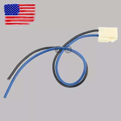 Universal Electric Cooling Fan 2 Terminal Pigtail Plug Wire Harness Connector • $9.96