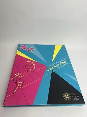 Coins - London 2012 Olympic Sports Collection In Album 50p Coins • £175