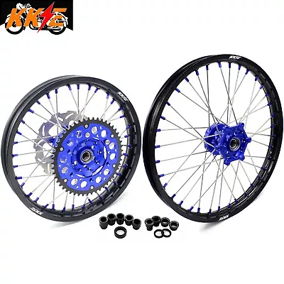 $659 • Buy KKE 21/18 CNC Dirt Bike Wheels Rims For Yamaha YZ250F YZ450F 03-2019 YZ125 YZ250